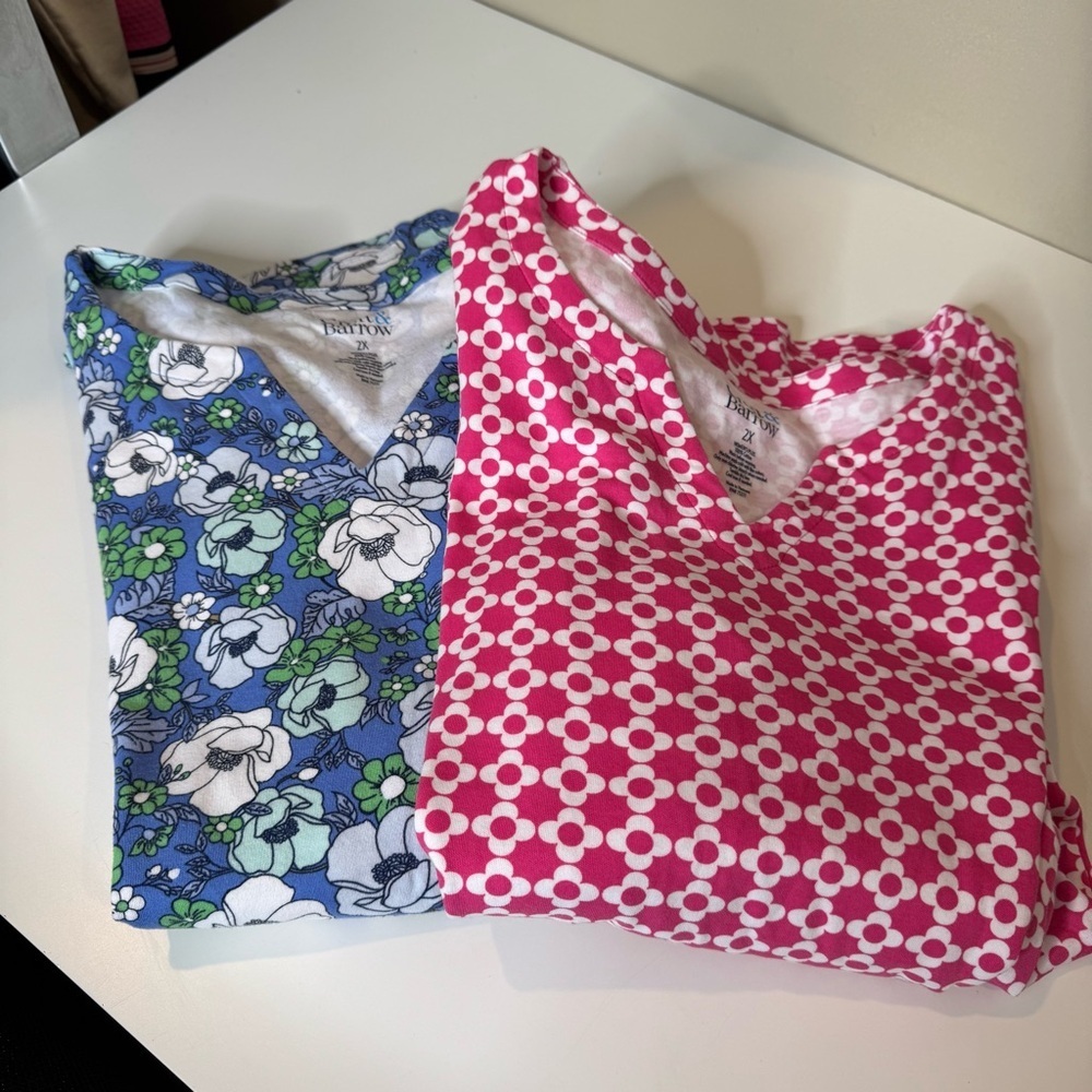 Croft & Barrow Women's Plus perfect tee tops size 2X